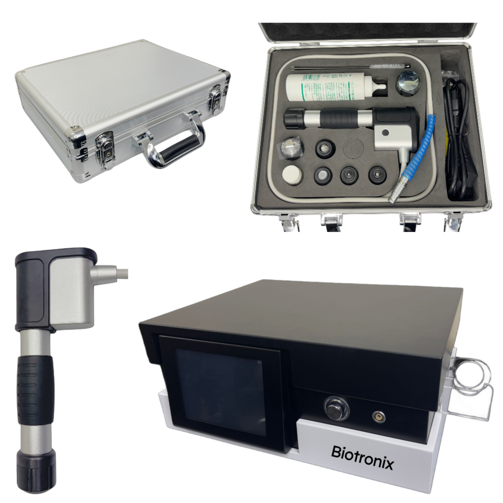 7-Head Pneumatic ESWT Device-Energy 0.5-1.2 Bar