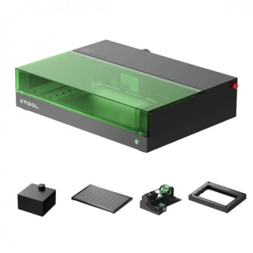 xTool S1 Enclosed Diode Laser Cutter 40W with RA2 Pro Kit Advanced Laser Engraving & Cutting Solution