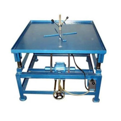 Cement Vibrating Table - Color: Blue