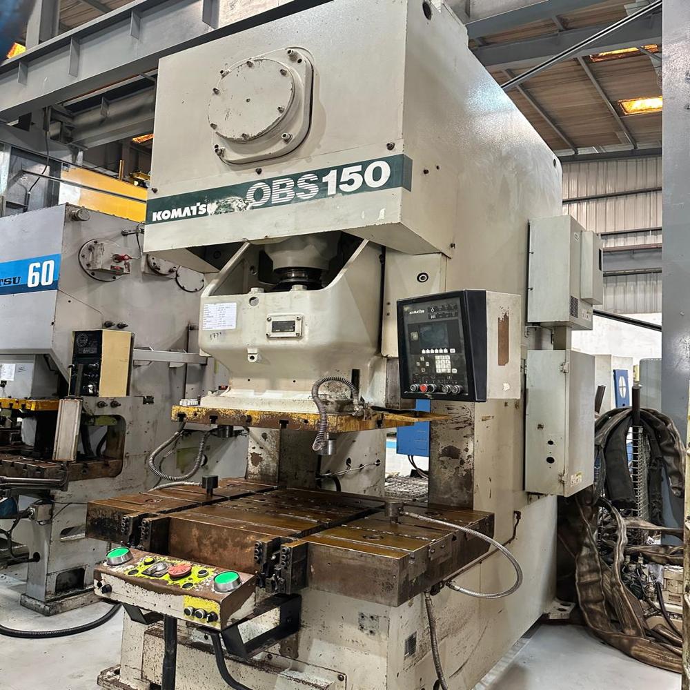 1777 KOMATSU C FRAME SINGLE CRANK PRESS