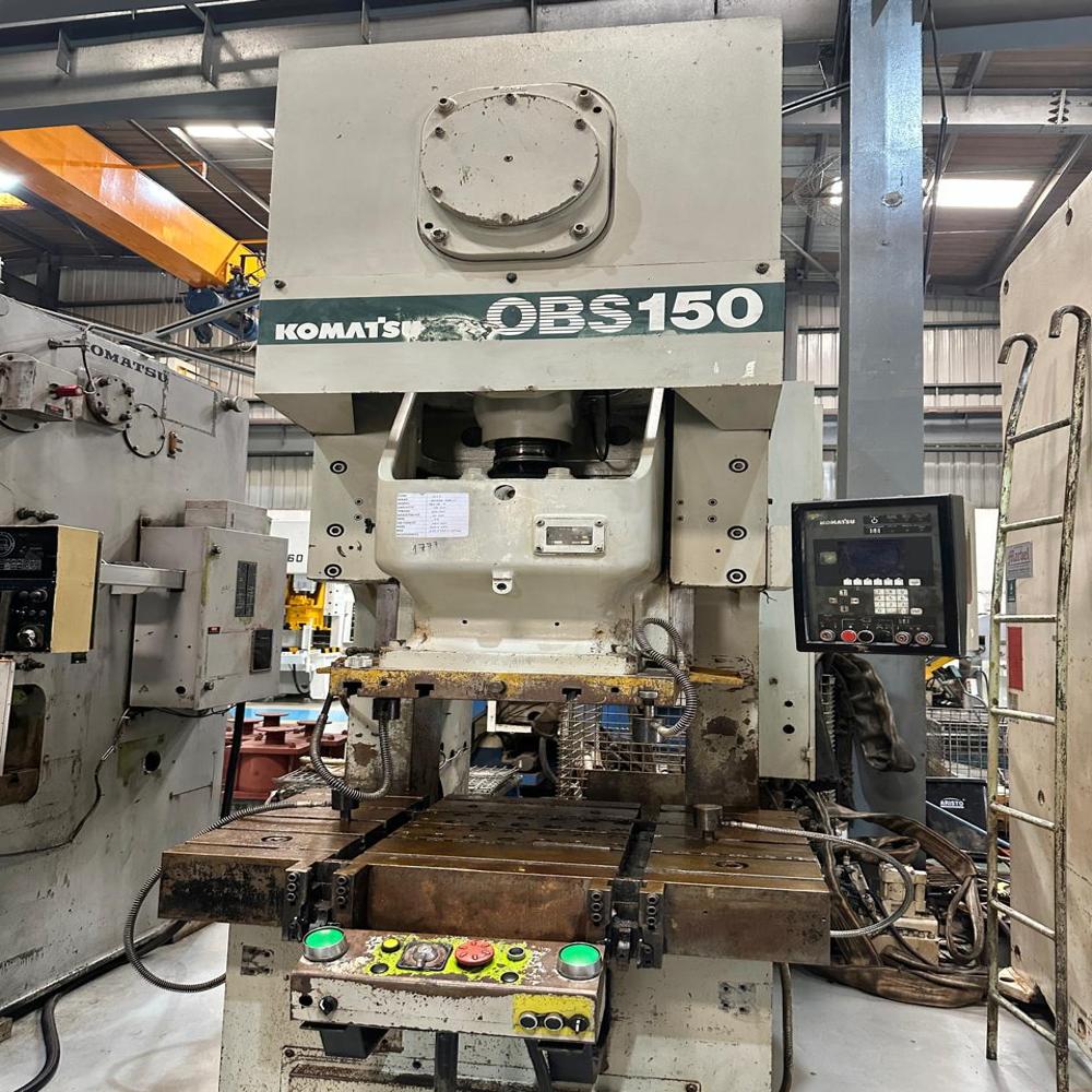 1777 KOMATSU C FRAME SINGLE CRANK PRESS