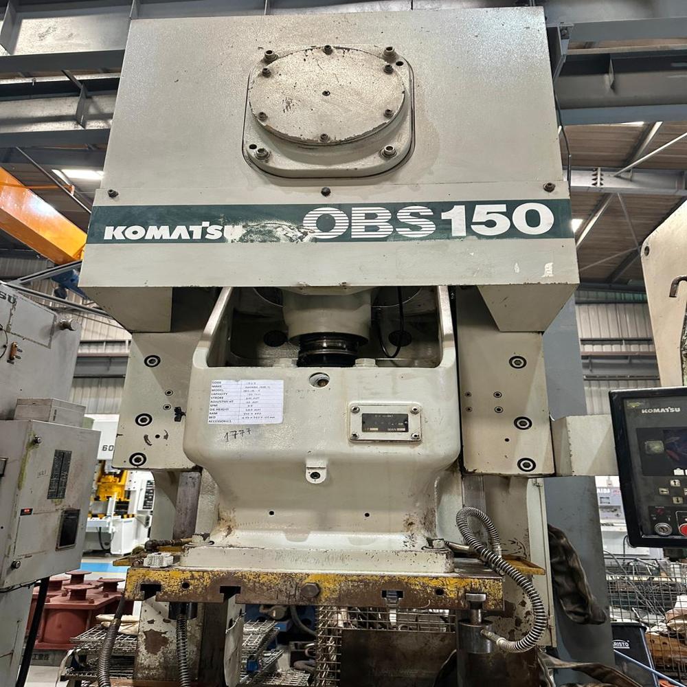 1777 KOMATSU C FRAME SINGLE CRANK PRESS