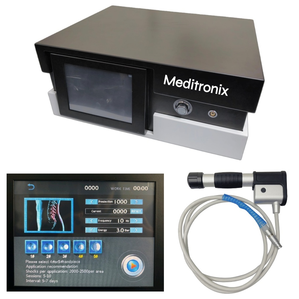 Radial ESWT Therapy System-7 Heads, Adjustable Frequency
