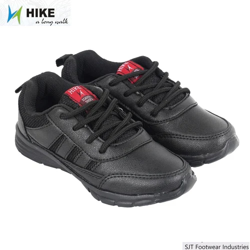 Black Velcro School Shoes
