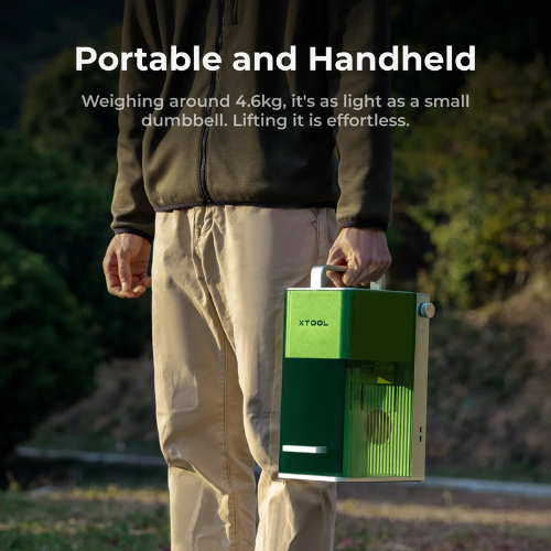 Xtool F1 Lite Light Green Portable High Speed Laser Engraver Compact Power For Everyday Customization - Hardness: Hardness 1600 Hv