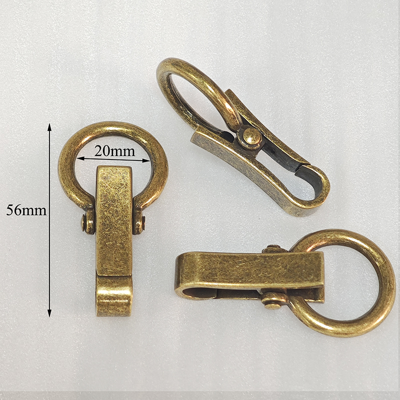 Zinc Alloy Snap Hook - Hardness: Yes