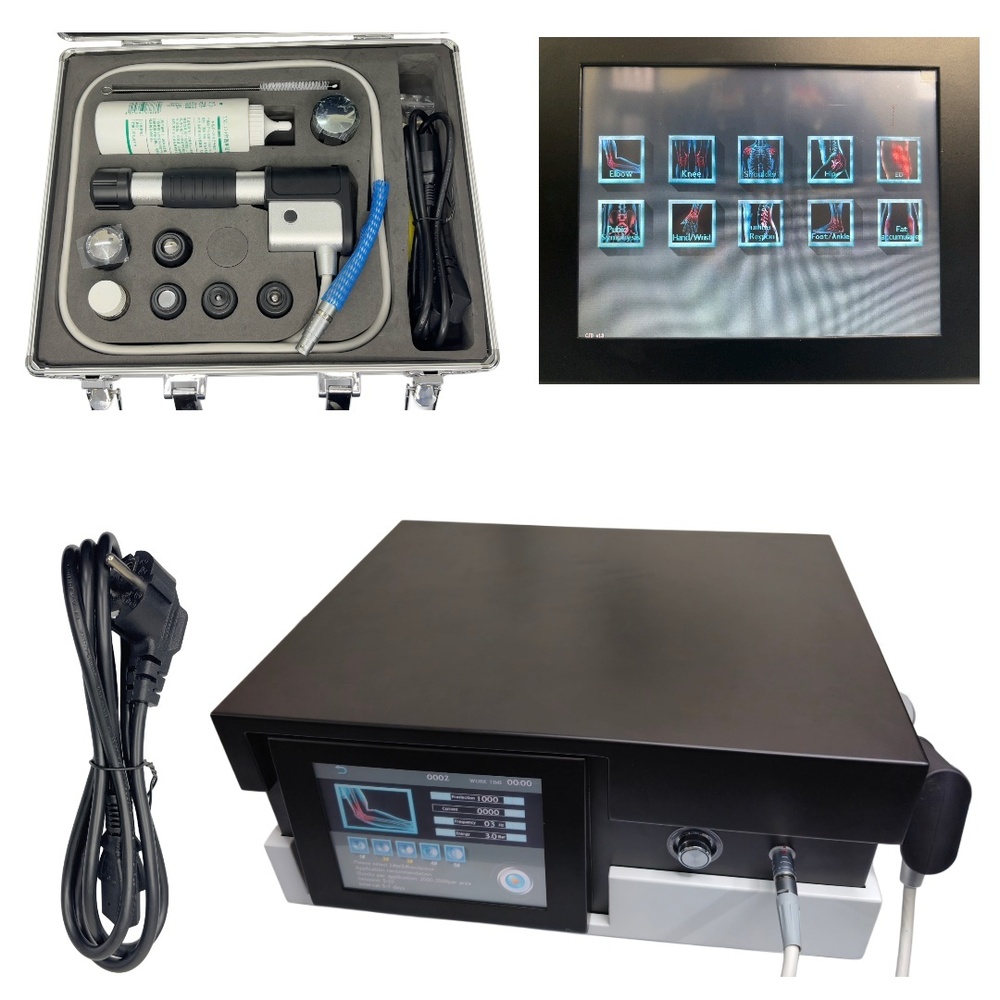 Compact Pneumatic Radial ESWT 10 Modes, 1-22 Hz