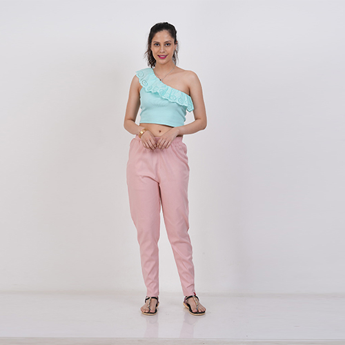 Straight Pant-Pink
