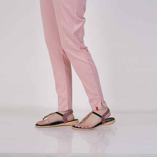 Straight Pant-Pink
