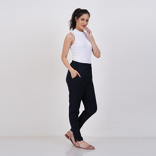 Straight Pant-Navy Blue