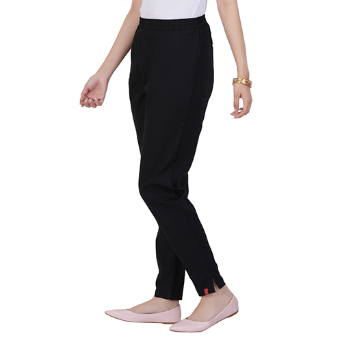 Straight Pant-Black