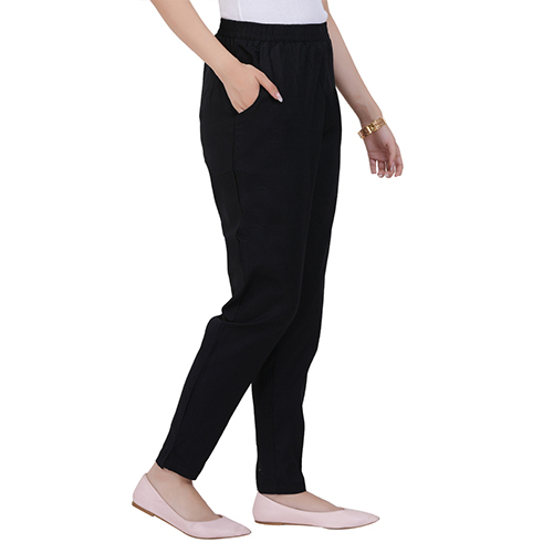 Straight Pant-Black