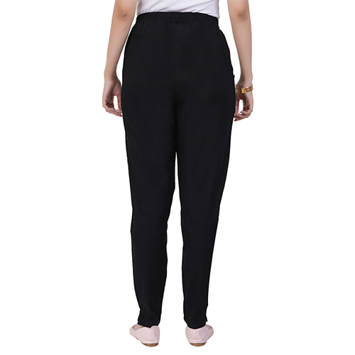 Straight Pant-Black