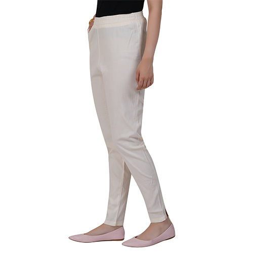 Straight Pant-White