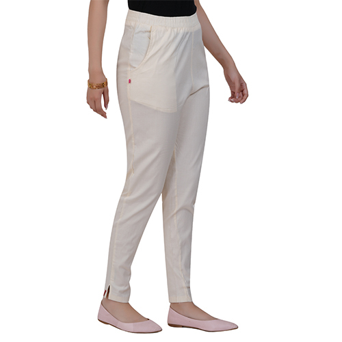 Straight Pant-White