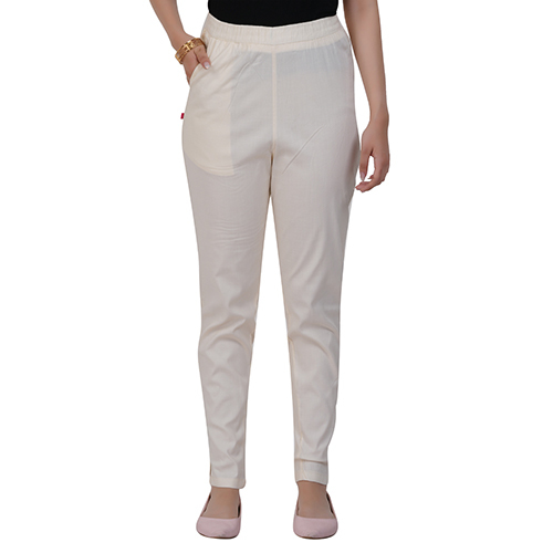 Straight Pant-White
