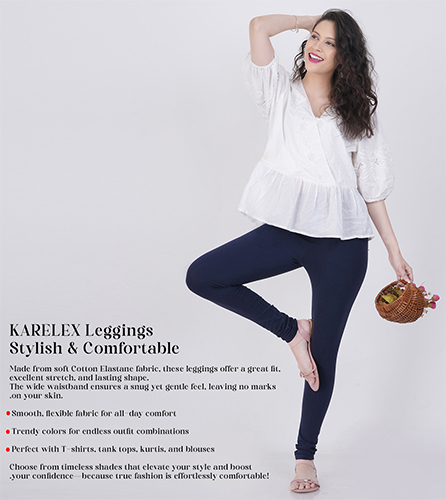 Full Length Gold-Blue Pant