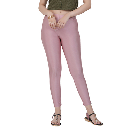Shimmer-Rose Gold Leggings