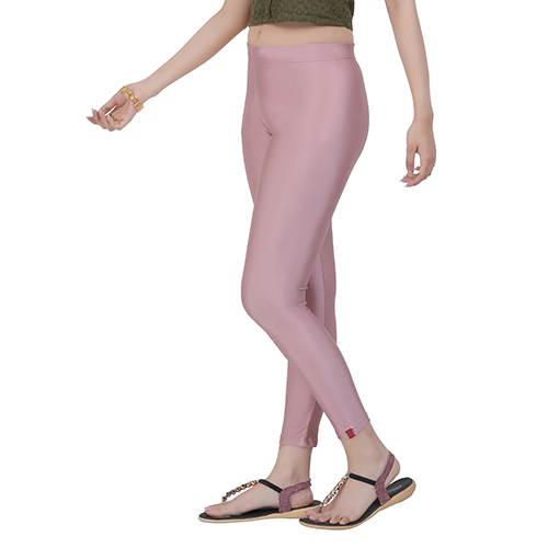 Shimmer-Rose Gold Leggings