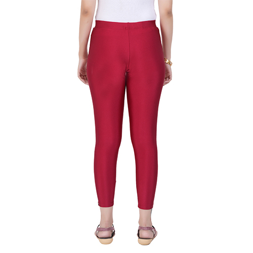 Shimmer-S. Maroon Leggings