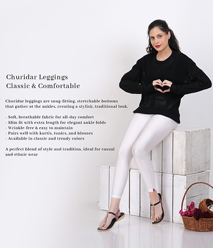 Shimmer-S. White Leggings