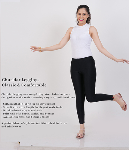 Shimmer-S. Black Leggings