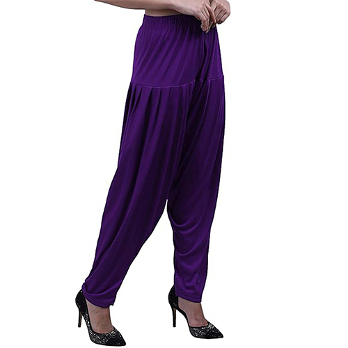 Pattiyala-purple Pant - Color: Different Available