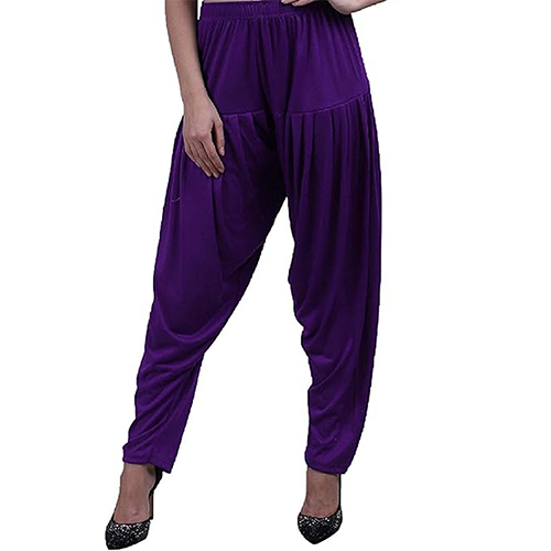 Pattiyala-purple Pant - Color: Different Available