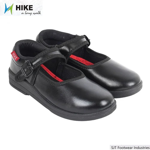 Girl Black School Shoes