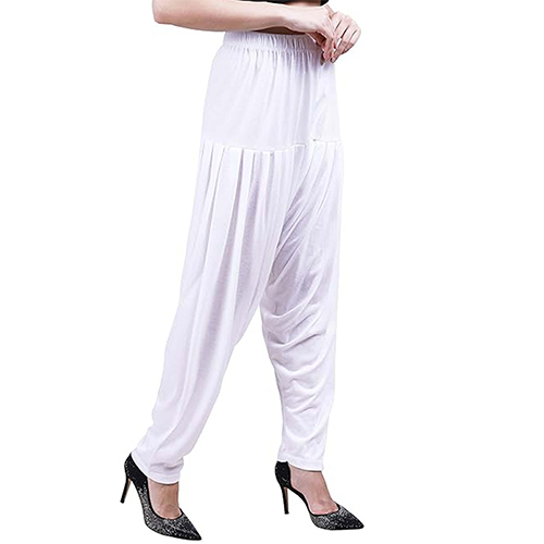 Pattiyala-White Pant - Color: Different Available