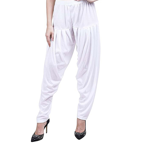 Pattiyala-white Pant - Color: Different Available