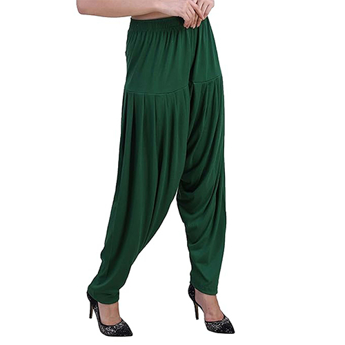 Pattiyala-Bottle Green Pant