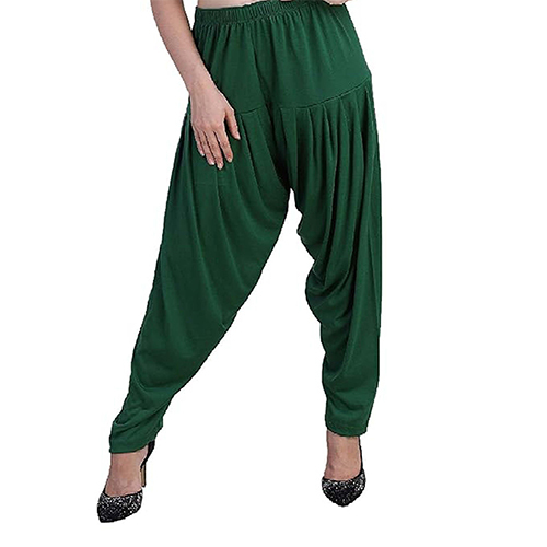 Pattiyala-Bottle Green Pant