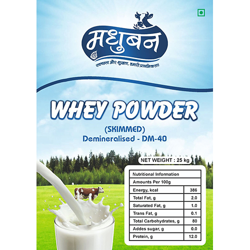 Madhuban Whey Powder Skimmed Demineralised