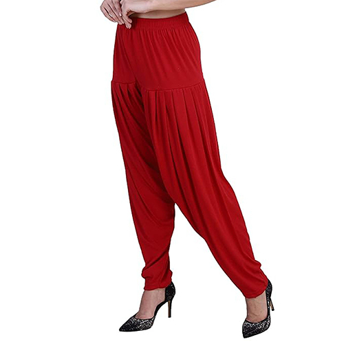 Pattiyala-Red Pant - Color: Different Available