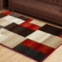 Home Centre Paradise Geometric Jacquard Patterned Carpet - Design: Modern