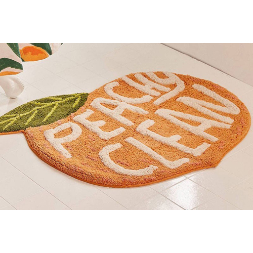 Peachy Clean Bath Mats - Color: Orange