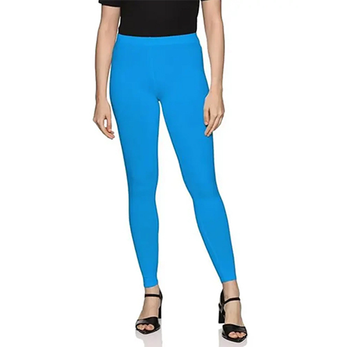 Karelex Sky Blue Chudidhar Cotton Legging - Color: Different Available