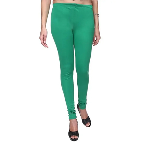 Karelex Green Full Length Cotton Legging - Color: Different Available