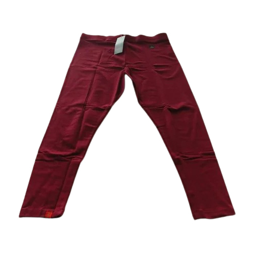 Karelex Dark Red Ankle Cotton Legging - Color: Different Available