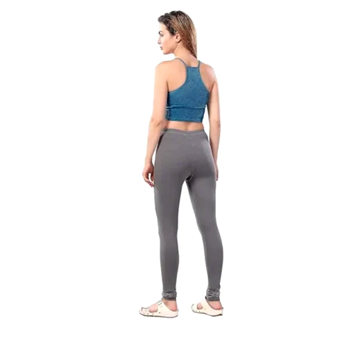 Karelex Gray Ankle Cotton Legging
