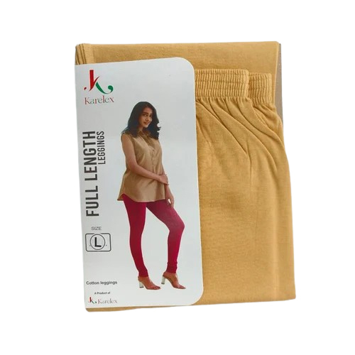 Karelex Peach Full Length Cotton Legging