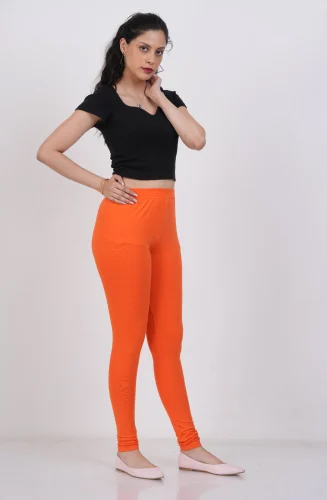 Green Chudithar Cotton Legging