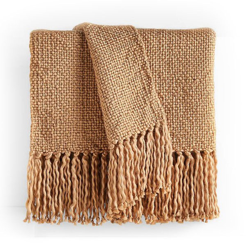 Cozecube Tan Throw - Feature: Quick Dry