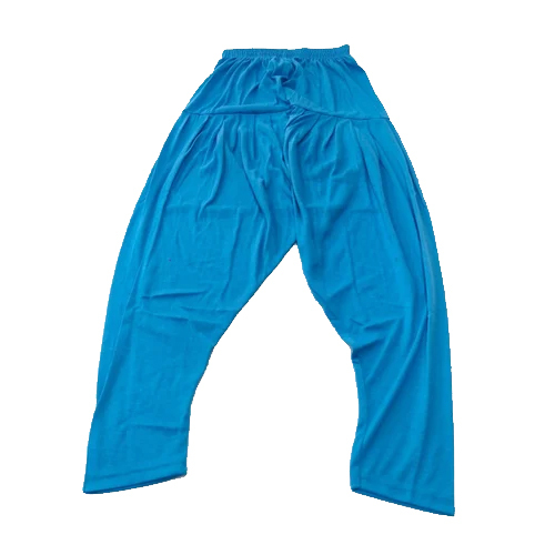  Sky Blue Cotton Patiyala Pant