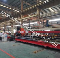 3-6mm Thickness Vehicle Longitudinal Beam Plate CNC Punching Machine