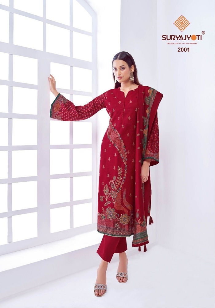 Suryajyoti Krithi Vol-2  Dress Material