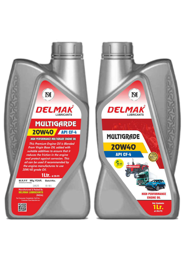 1 Ltr 20w40 Multigrade Engine Oil - Application: Automobiles