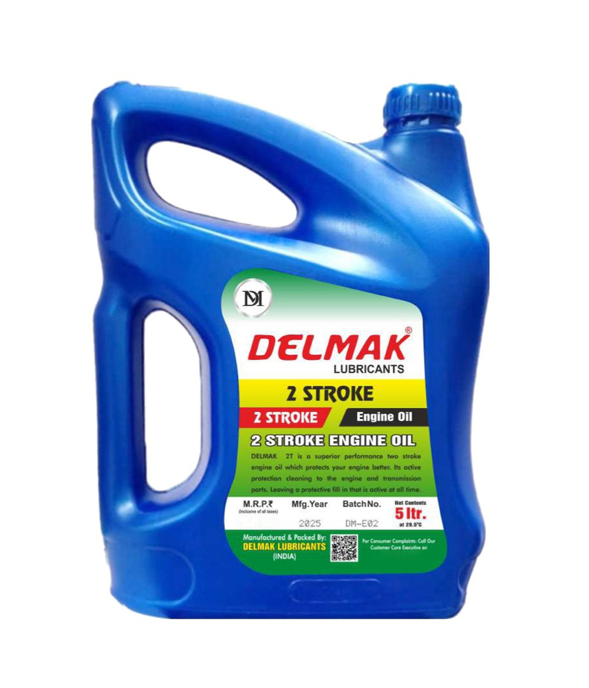 5 Ltr 2t Engine Oil By Delmak Lubricants