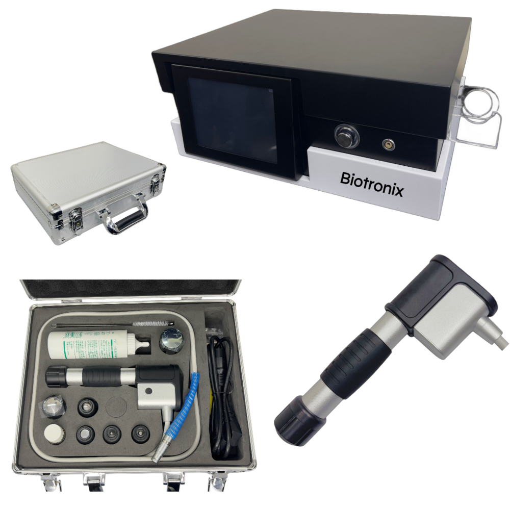 7-head Eswt Machine-pneumatic, Adjustable Settings - Accuracy: Non-invasive Shockwave Therapy Machine Mg